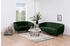 Actona 2-Sitzer GROUP Ria Couch Doppelsofa grün waldgrün 150x78x84cm Samtstoff Armlehnen waldgrün
