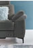 3C Carina Ecksofa Burnaby L-Form grau stone 296x87x162cm Chenille-Optik 2 Kopfstützen Schlaf- motorischer