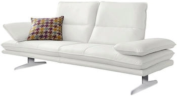 Willi Schillig 2,5-Sitzer broadway weiß weiß z59 236x94x96cm Longlife Xtra-Leder Z59 1 mm teil-