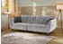 Jockenhöfer Big-Sofa GRUPPE Spa, Retrolook Wellenfederung grau hellgrau 251x110cm