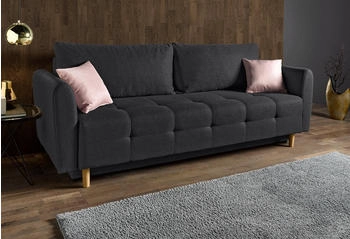 INOSIGN Schlafsofa Nordic grau anthrazit 219x93x88cm