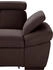 exxpo Ecksofa Salerno, inkl. Kopf- Armteilverstellung, elegant & L-Form braun 280x77x170cm ion kasten, tolle Detailverar