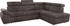 exxpo Ecksofa Spring, super komfortabel Armteil- Kopfteilfunktion braun schlam 274x81x206cm Naturleder
