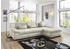 DIE PLANBAR Ecksofa MP-IN16012 L-Form, Federkern-Polsterung beige natur 309x85x195cm natur