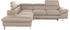 Cotta Collection Ecksofa Driver L-Form beige natural 268x73x214cm Kunstleder SOFTLUX BEEFY Luxus-Kunstleder,