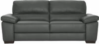 CALIA ITALIA 3-Sitzer "Gaia, hochwertiges Ledersofa mit erstklassigem...