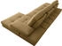 Calia Italia Ecksofa Toby Wing, L-Form, Multifunktionssofa, edel beige senape quebec 308x90x153cm Synthetische Faser inkl. un