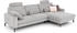 DIE PLANBAR Ecksofa MP-IN20110 L-Form grau 302x87x178cm optional Funktionen erhältlich, Federkern-Polsterung grau