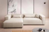 LeGer Home by Lena Gercke Ecksofa "PIARA XXL, Big-Sofa, Cord, Leinenoptik o.