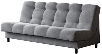 Beautysofa SIMON Schlafsofa 195x88x88 cm Aston16 grau