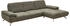 DIE PLANBAR Ecksofa PN-EM18063 L-Form grün olive 322x89x187cm echt em Rücken olive