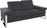 W.SCHILLIG 2-Sitzer "finn" German Design Award 2016, Fu&szlig;gestell Chrom...