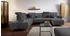 Places of Style Wohnlandschaft Manhattan U-Form 2 Sitze mit elektrischer RelaxFunktion verstellbare Armlehnen anthrazit