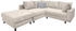 Home Affaire Ecksofa Toni L-Form Ottomane beidseitig montierbar, Federkern-Polsterung, beige