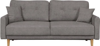 Home Affaire 2-Sitzer Triplo, mit Steppung im Rückenbereich, incl. Zierkissen 165/100/89 cm taupe 165x89x100 cm