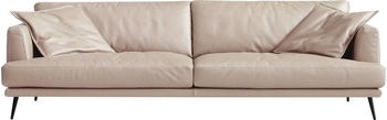 Egoitaliano 2,5-Sitzer Sophia, Designsofa mit extram Sitzkomfort Daunenfederung, inkl. 2 Kissen, paper