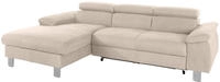 COTTA Ecksofa "Komaris L-Form, B: 244 cm" mit Kopfteilverstellung, optional