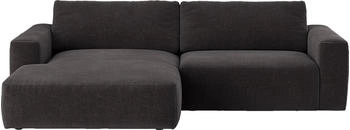 Cotta Collection Ecksofa Lasso L-Form XL-Sofa, mit breiter Recamiere im trendigen Cord oder angenehmen Strukturstoff, anthracite