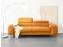 Cotta Collection 3-Sitzer Chef, 3-Sitzer mit eleganter Steppung, Bodenfreiheit 12,5 cm Amber, 227x92x105 cm