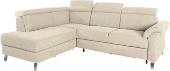 sit&more Ecksofa Arngast L-Form inklusive Kopfteilverstellung und Federkern creme sit&more Ecksofa Arngast L-Form inklusive Kopfteilverstellung und Federkern creme