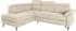 sit&more Ecksofa Arngast L-Form inklusive Kopfteilverstellung und Federkern creme