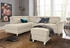 sit&more Ecksofa Arngast L-Form inklusive Kopfteilverstellung und Federkern creme