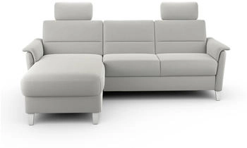 sit&more Ecksofa Palmera L-Form Federkern mit Bettfunktion silber sit&more Ecksofa Palmera L-Form Federkern mit Bettfunktion silber