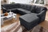 sit&more Wohnlandschaft Savona U-Form mit BettFunktion inklusive Federkern schwarz