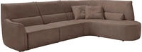 Egoitaliano Ecksofa "Puffy, extravagant & edel, Retro Designsofa, hoher...