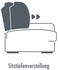 DIE PLANBAR Ecksofa MP-IN16012 L-Form Federkern-Polsterung, natur