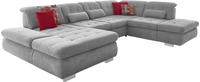 Die PlanBar Wohnlandschaft "MP-IN17004 U-Form, Breite 382 cm, weitere Funktionen