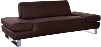 Willi Schillig 2-Sitzer taboo 202x76x91 cm Longlife Xtra-Leder Z69 mit Armlehnenverstellung braun (mocca z69)