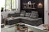 Stella Trading ED EXCITING DESIGN Ecksofa Nalo mit Schlaffunktion Stone