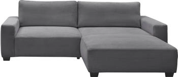 Stella Trading ED EXCITING DESIGN Ecksofa Elba Cord Bezug Ash