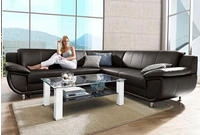 TRENDMANUFAKTUR Ecksofa "Rondo 267 cm, elegant, bequem, Breite, L-Form,...