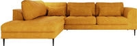 TRENDMANUFAKTUR Ecksofa "Luzi, wahlweise mit Schlaffunktion und Bettkasten,