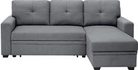 ATLANTIC home collection Ecksofa "Gerrit L-Form, B: 216 cm" mit Schlaffunktion &