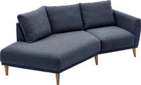ATLANTIC home collection 2,5-Sitzer "Elvis" Polsterecke mit offenem Ende im