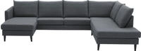 ATLANTIC home collection Wohnlandschaft "Rekvik U-Form" mit...