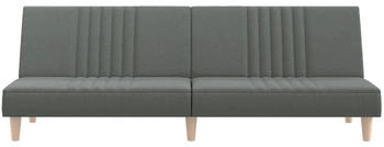 vidaXL Schlafsofa Stoff Dunkelgrau (351882)
