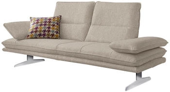 Willi Schillig 2-Sitzer broadway mit Sitzkomfort braun (sesame s22) 216x94x96cm S22