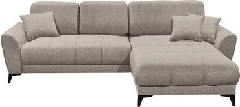 Stella Trading ED EXCITING DESIGN Ecksofa Bern mit Schlaffunktion & Bettkasten Sand