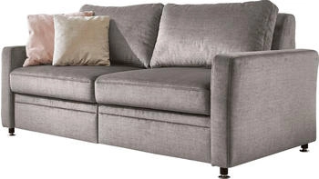 DIE PLANBAR Schlafsofa MP-PD19021, mit Längsschläferfunktion 80 bzw. 160x210 cm alu