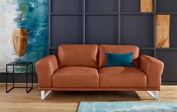Willi Schillig 2-Sitzer montanaa 192x78x94 cm Longlife Xtra-Leder Z69 braun (cognac z69)