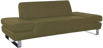 Willi Schillig 2-Sitzer taboo 202x76x91 cm Longlife Xtra-Leder Z69 mit Armlehnenverstellung grün (camouflage z69)