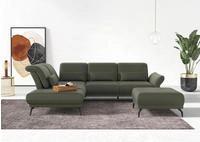 Home affaire Ecksofa "Coco L-Form" Sitztiefen-, Arm- und Kopfteilverstellung,