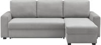 ATLANTIC home collection Ecksofa "Dublin L-Form" Bettfunktion und Bettkasten,