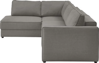 Atlantic Home Collection Schlafsofa Chill grau 250x86x200cm Polyester Ecksofa mit Bettfunktion und Bettkasten grau