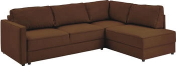 Atlantic Home Collection Schlafsofa Chill 250x86x200cm mit Bettfunktion und Bettkasten karamellbraun