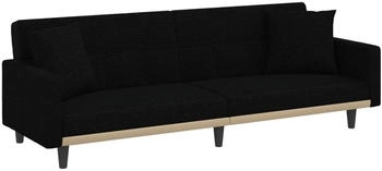 vidaXL Schlafsofa Mit Kissen Stoff Dunkelgrau (351876)